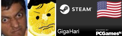 GigaHari Steam Signature