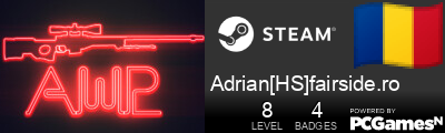 Adrian[HS]fairside.ro Steam Signature