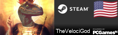 TheVelociGod Steam Signature