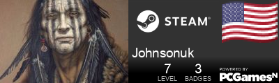 Johnsonuk Steam Signature