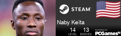Naby Keïta Steam Signature