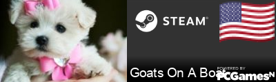 Goats On A Boat Steam Signature