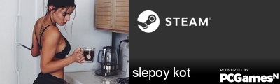 slepoy kot Steam Signature