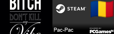 Pac-Pac Steam Signature