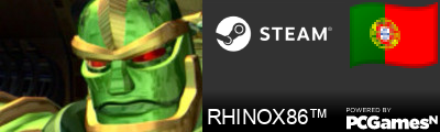 RHINOX86™ Steam Signature