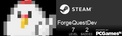 ForgeQuestDev Steam Signature