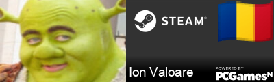 Ion Valoare Steam Signature