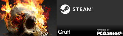Gruff Steam Signature