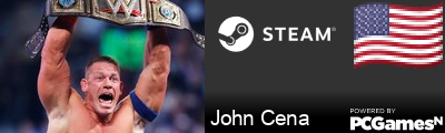 John Cena Steam Signature