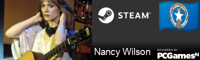 Nancy Wilson Steam Signature