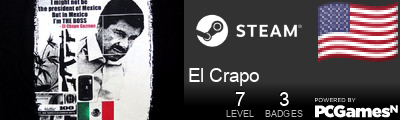 El Crapo Steam Signature