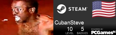 CubanSteve Steam Signature