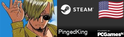 PingedKing Steam Signature