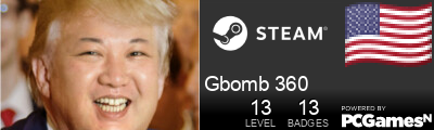 Gbomb 360 Steam Signature