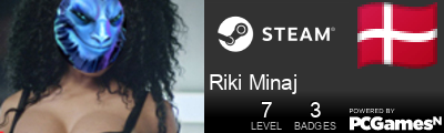 Riki Minaj Steam Signature