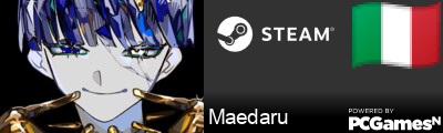 Maedaru Steam Signature - SteamId for maedaru, real name Edoardo