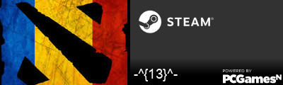 -^{13}^- Steam Signature