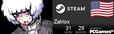 Zalriox Steam Signature
