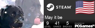 May it be Steam Signature