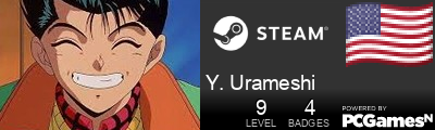 Y. Urameshi Steam Signature