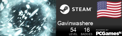 Gavinwashere Steam Signature