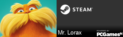 Mr. Lorax Steam Signature