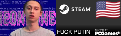 FUCK PUTIN Steam Signature