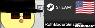 RuthBaderGinsberg Steam Signature