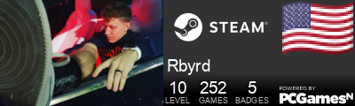 Rbyrd Steam Signature