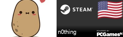 n0thing Steam Signature