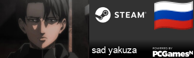 sad yakuza Steam Signature