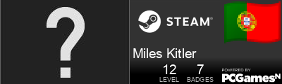 Miles Kitler Steam Signature