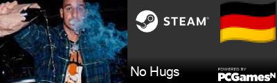 No Hugs Steam Signature