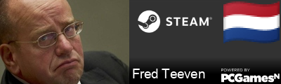Fred Teeven Steam Signature