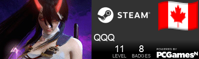 QQQ Steam Signature