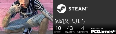 [six]乂卂几丂 Steam Signature