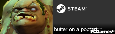 butter on a poptart Steam Signature