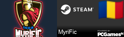 MyriFic Steam Signature