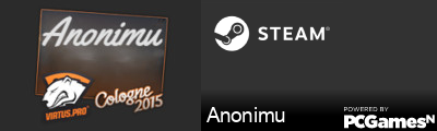 Anonimu Steam Signature
