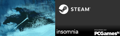 insomnia Steam Signature