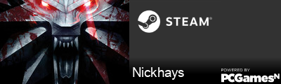 Nickhays Steam Signature