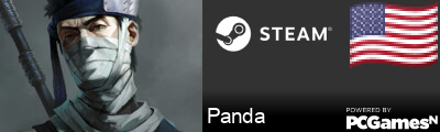 Panda Steam Signature