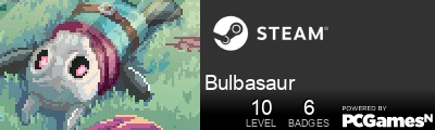 Bulbasaur Steam Signature