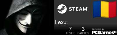 Lexu. Steam Signature