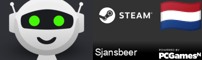 Sjansbeer Steam Signature