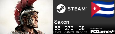 Steam Profile badge for Saxon: Get your our own Steam Signature at SteamIDFinder.com
