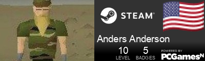 Anders Anderson Steam Signature