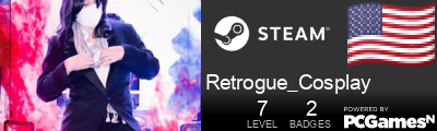 Retrogue_Cosplay Steam Signature