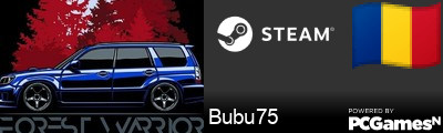 Bubu75 Steam Signature