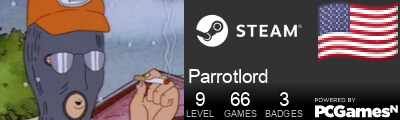 Parrotlord Steam Signature